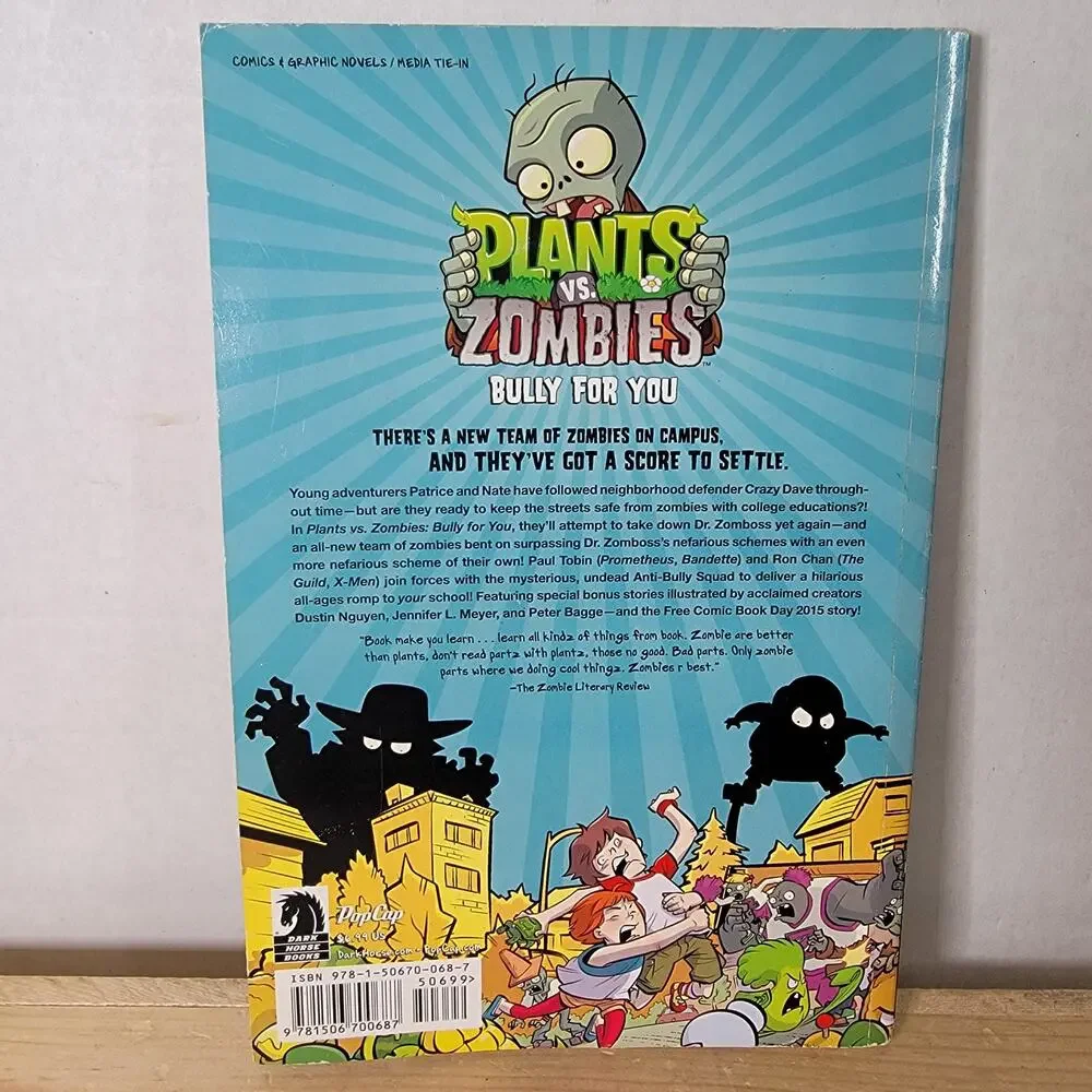 GRAPHIC NOVEL Plants vs. Zombies: Bully For You (paperback)